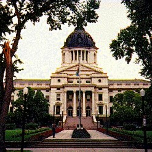State Capitol of South Dakota in Pierre.