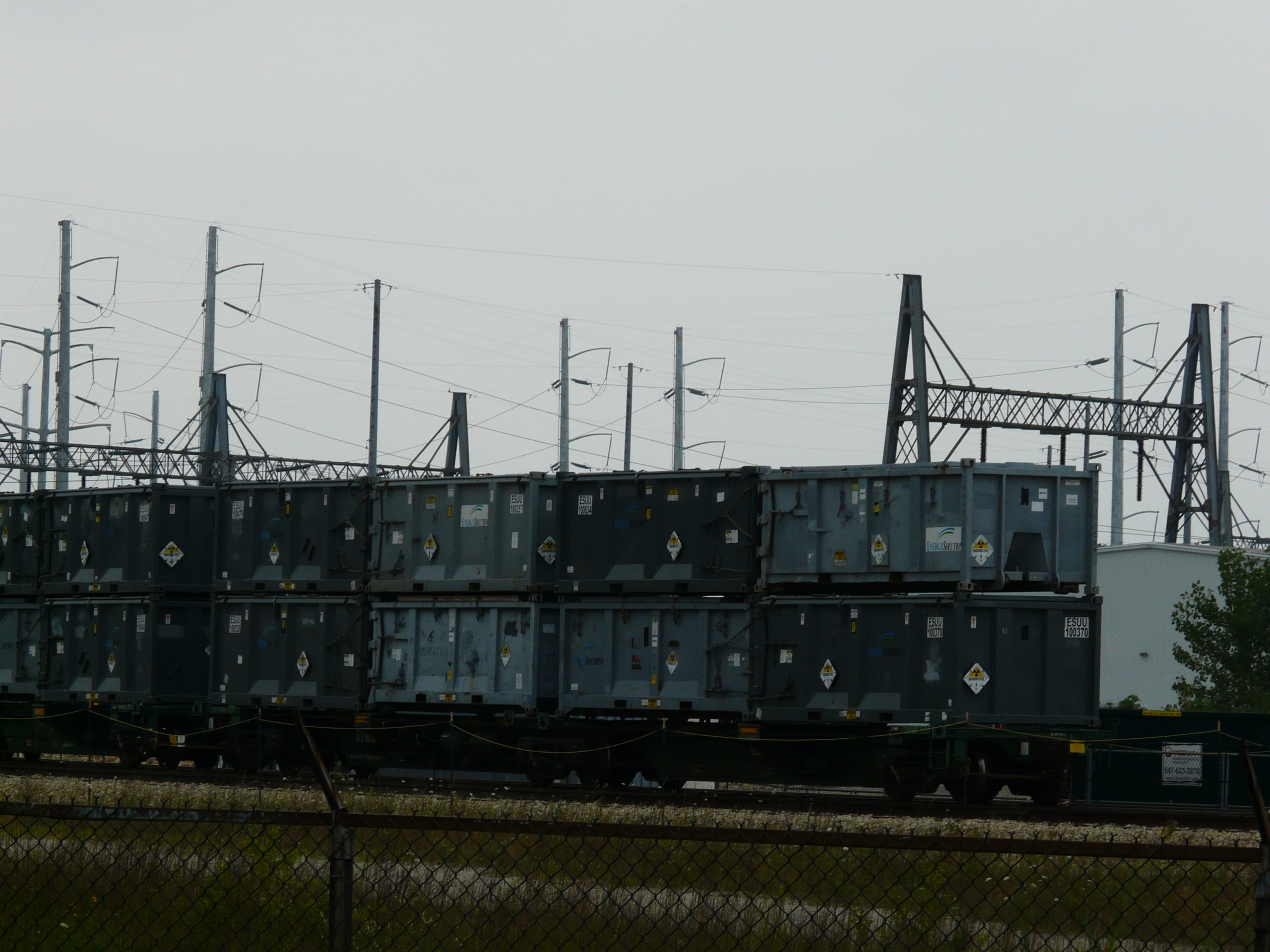 Radioactive Waste Shipment Rail