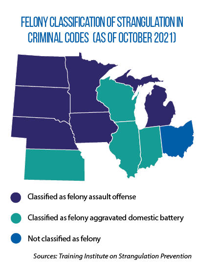 Question of the Month | November 2021 | State laws on strangulation ...