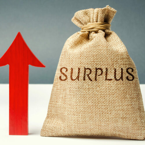 picture of budget surplus