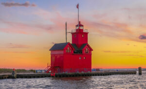 Holland Lighthouse courtesy Gene Paskiewicz
